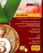Caribbean Olympic Bronze Menu