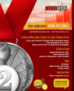 Caribbean Olympic Silver Menu